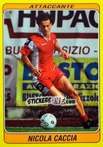Sticker Nicola Caccia - Supercalcio 2002-2003 n. 155 - Panini
