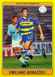 Sticker Emiliano Bonazzoli - Supercalcio 2002-2003 n. 156 - Panini