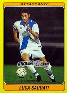 Sticker Luca Saudati - Supercalcio 2002-2003 - Panini