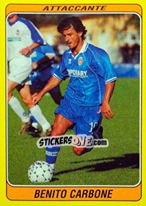 Sticker Benito Carbone - Supercalcio 2002-2003 n. 164 - Panini