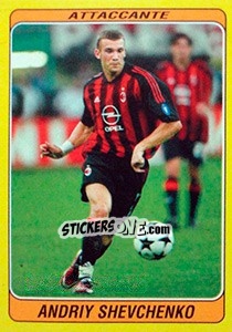 Sticker Andriy Shevchenko - Supercalcio 2002-2003 n. 165 - Panini