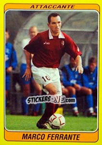 Sticker Marco Ferrante - Supercalcio 2002-2003 n. 166 - Panini