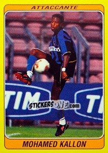 Sticker Mohamed Kallon - Supercalcio 2002-2003 n. 168 - Panini
