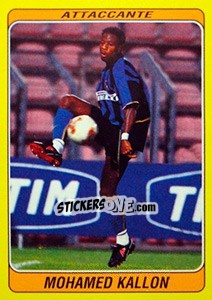 Cromo Mohamed Kallon - Supercalcio 2002-2003 - Panini