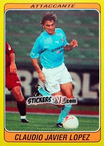 Sticker Claudio Javier Lopez - Supercalcio 2002-2003 n. 169 - Panini