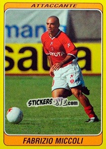Sticker Fabrizio Miccoli - Supercalcio 2002-2003 n. 170 - Panini