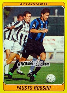 Sticker Fausto Rossini - Supercalcio 2002-2003 n. 171 - Panini