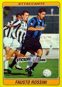 Sticker Fausto Rossini - Supercalcio 2002-2003 - Panini