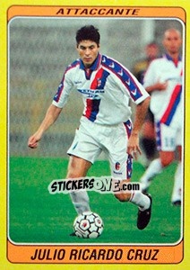 Sticker Julio Ricardo Cruz - Supercalcio 2002-2003 n. 172 - Panini