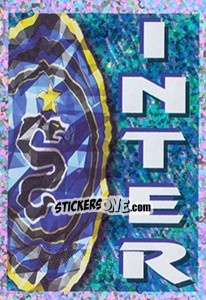 Sticker Inter (scudetto) - Supercalcio 2002-2003 n. G - Panini