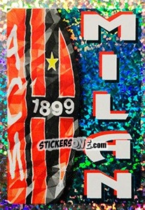 Sticker Milan (scudetto) - Supercalcio 2002-2003 n. J - Panini