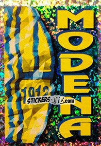 Sticker Modena (scudetto) - Supercalcio 2002-2003 n. K - Panini