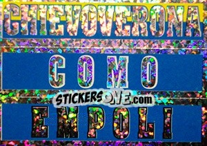 Sticker Chievoverona / Como / Empoli - Supercalcio 2002-2003 n. T - Panini