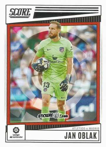 Cromo Jan Oblak - Score LaLiga 2022-2023
 n. 23 - Panini