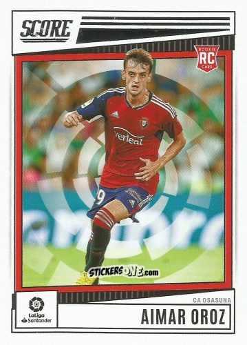 Cromo Aimar Oroz - Score LaLiga 2022-2023
 n. 34 - Panini