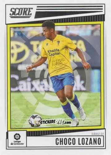 Cromo Choco Lozano - Score LaLiga 2022-2023
 n. 44 - Panini