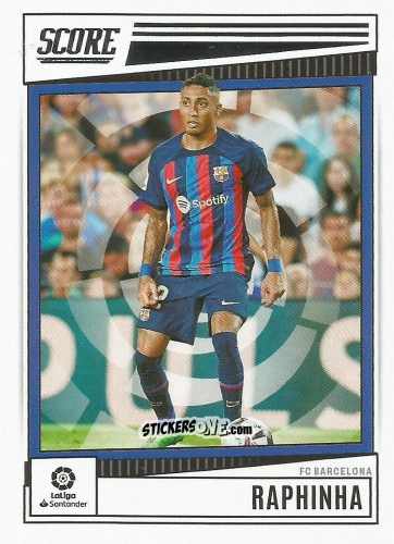 Cromo Raphinha - Score LaLiga 2022-2023
 n. 68 - Panini