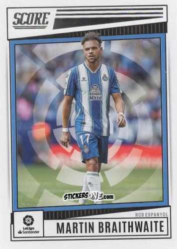 Cromo Martin Braithwaite - Score LaLiga 2022-2023
 n. 118 - Panini