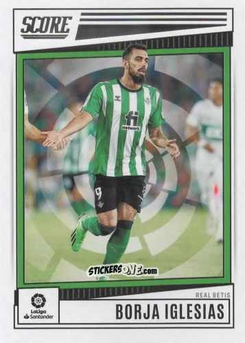 Cromo Borja Iglesias - Score LaLiga 2022-2023
 n. 132 - Panini