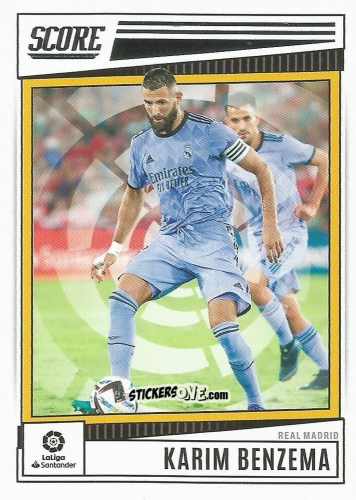 Cromo Karim Benzema - Score LaLiga 2022-2023
 n. 147 - Panini