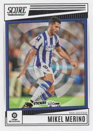 Sticker Mikel Merino - Score LaLiga 2022-2023
 n. 156 - Panini
