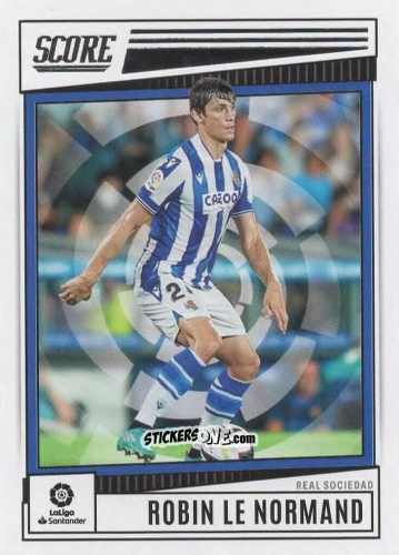 Cromo Robin Le Normand - Score LaLiga 2022-2023
 n. 159 - Panini