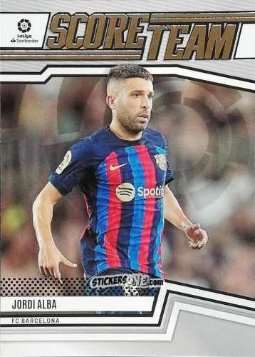 Cromo Jordi Alba - Score LaLiga 2022-2023
 n. ST8 - Panini