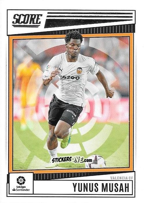 Cromo Yunus Musah - Score LaLiga 2022-2023
 n. 190 - Panini