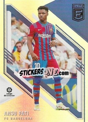Sticker Ansu Fati - Donruss Elite LaLiga 2021-2022
 n. 52 - Panini