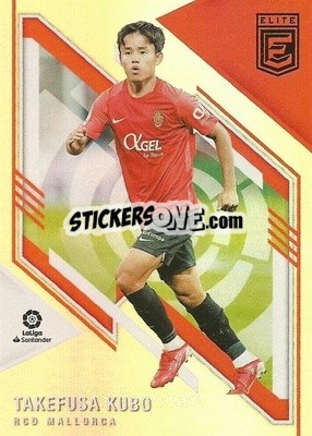 Sticker Takefusa Kubo - Donruss Elite LaLiga 2021-2022
 n. 121 - Panini
