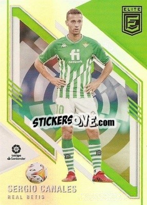 Sticker Sergio Canales - Donruss Elite LaLiga 2021-2022
 n. 128 - Panini