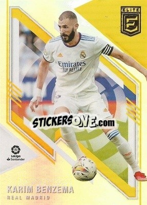 Sticker Karim Benzema - Donruss Elite LaLiga 2021-2022
 n. 135 - Panini