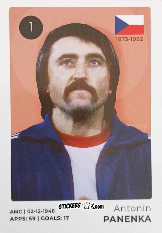 Figurina Antonín Panenka - The Ultimate Collection of the Former National Football Teams
 n. 1 - Stickito