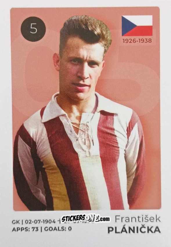 Figurina František Plánička - The Ultimate Collection of the Former National Football Teams
 n. 5 - Stickito