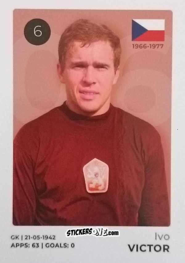 Figurina Ivo Viktor - The Ultimate Collection of the Former National Football Teams
 n. 6 - Stickito