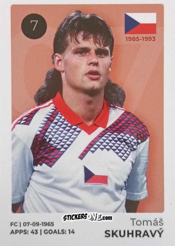 Figurina Tomáš Skuhravý - The Ultimate Collection of the Former National Football Teams
 n. 7 - Stickito