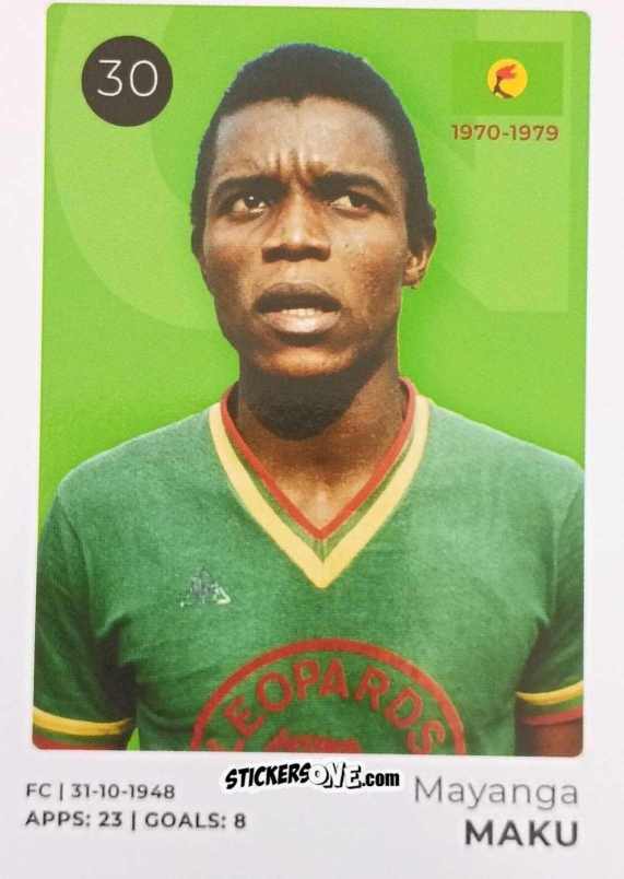 Figurina Mayanga Maku - The Ultimate Collection of the Former National Football Teams
 n. 30 - Stickito