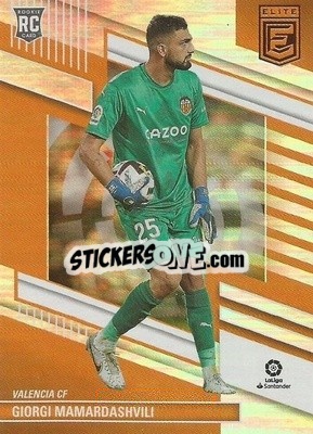 Sticker Giorgi Mamardashvili - Donruss Elite LaLiga 2022-2023
 - Panini