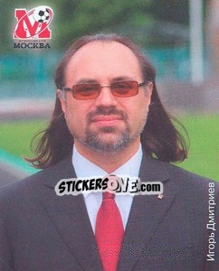 Sticker Игорь Дмитриев - Fc Moscow 2009 n. 3 - Sportssticker