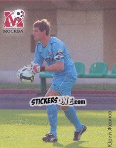 Sticker Юрий Жевнов - Fc Moscow 2009 n. 5 - Sportssticker