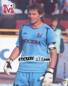 Sticker Юрий Жевнов - Fc Moscow 2009 n. 6 - Sportssticker