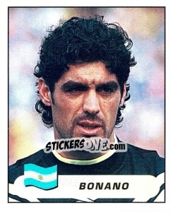 Sticker Roberto Oscar Bonano - Copa América. Colombia 2001 n. 2 - Panini