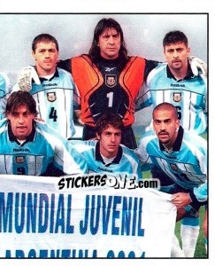 Sticker Equipe de foto - Copa América. Colombia 2001 n. 4 - Panini