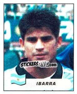 Cromo Hugo Benjamín Ibarra - Copa América. Colombia 2001 - Panini