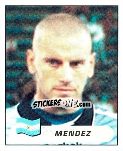 Cromo Sebastian Ariel Méndez - Copa América. Colombia 2001 - Panini
