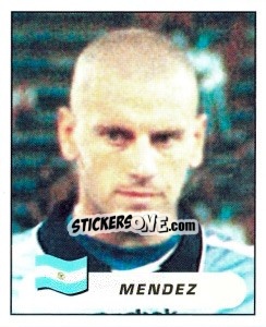 Figurina Sebastian Ariel Méndez - Copa América. Colombia 2001 - Panini