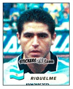 Figurina Juan Román Riquelme - Copa América. Colombia 2001 - Panini
