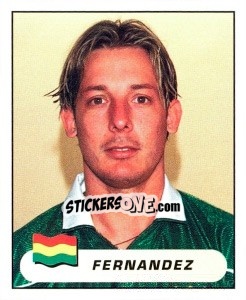 Cromo José Carlos Fernandez - Copa América. Colombia 2001 - Panini