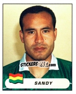 Figurina Marco Antonio Sandy - Copa América. Colombia 2001 - Panini