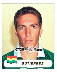 Cromo Raúl Gutierrez - Copa América. Colombia 2001 - Panini
